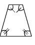 trapezoid with bottom angles congruentl, top angles congruent