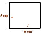 width 5, length 6 rectangle